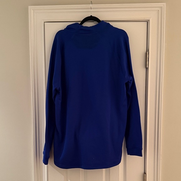 Under Armour Royal Blue Pullover with hood - Picture 2 of 3